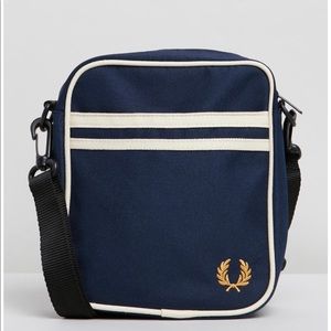 Twin Tipped Side Bag by Fred Perry